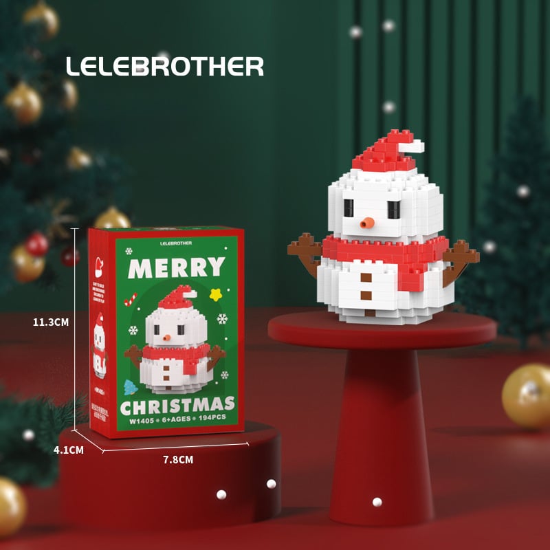 🔥LAST DAY ONLY 49% OFF🎄 - Santa Claus Design Building Blocks Toy
