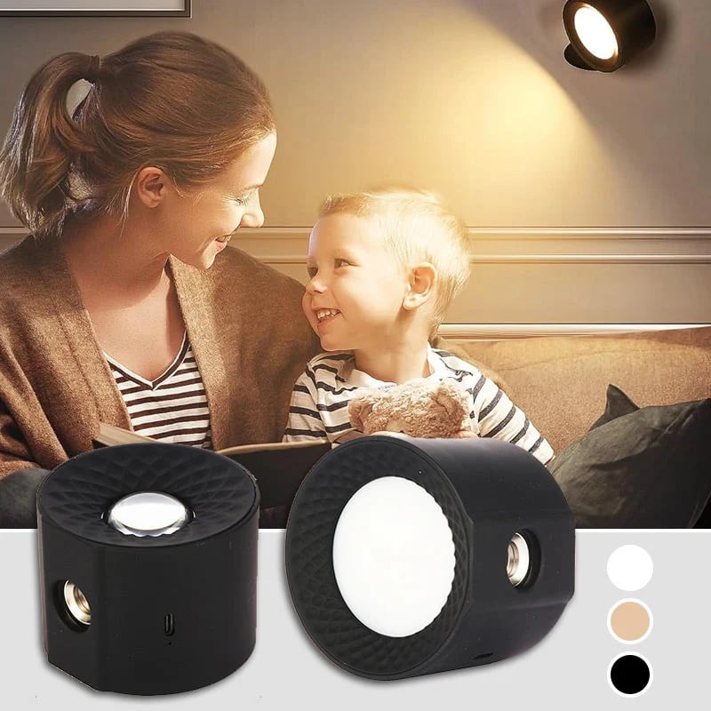 💥Adjustable brightness Magnetic lamp USB rechargeable