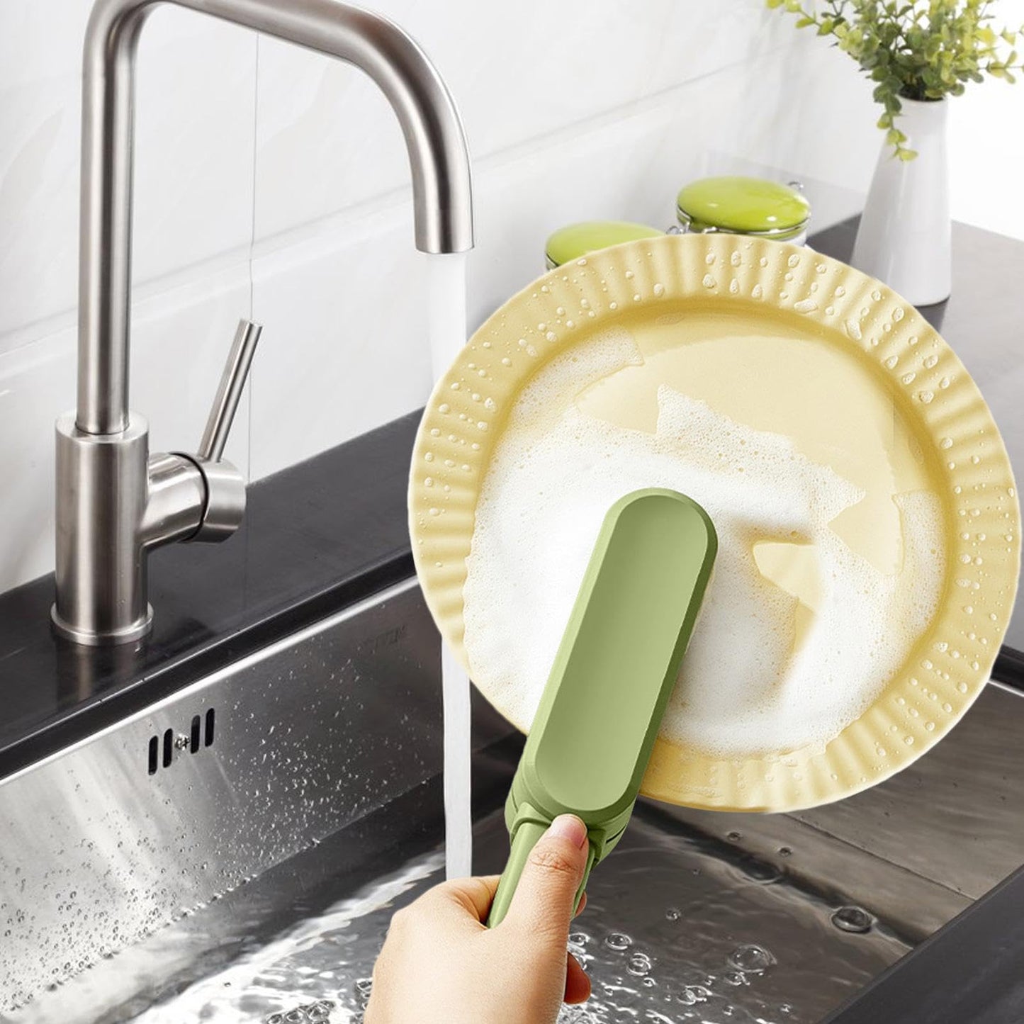4 in 1 Cup Lid Cleaning Brush