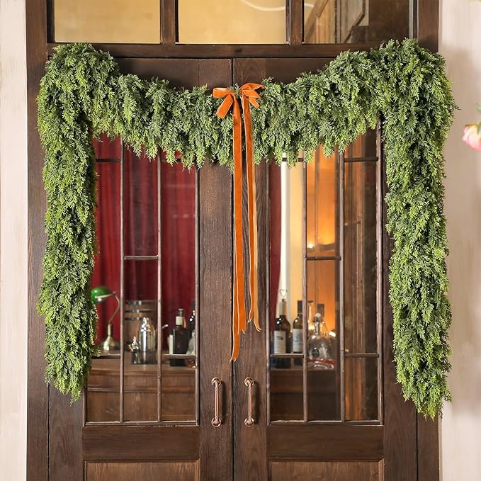 🎅HOT SALE 49% OFF⛄2025 Christmas Artificial Cedar Garland🎄