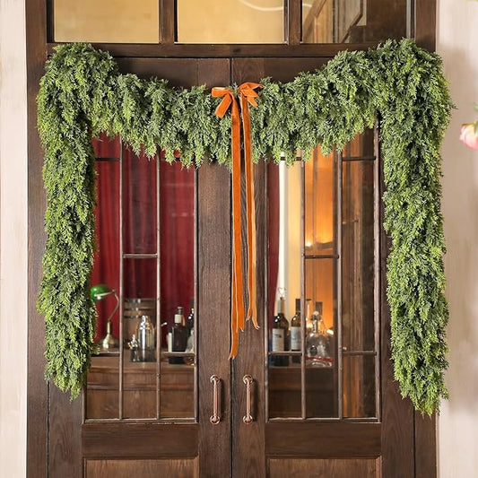🎅HOT SALE 49% OFF⛄2025 Christmas Artificial Cedar Garland🎄