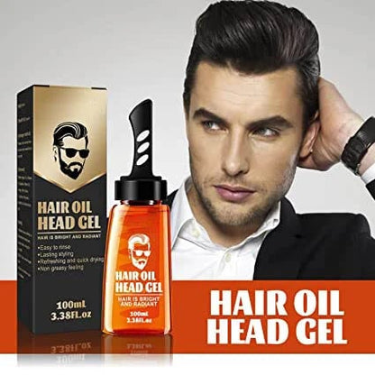 🔥One-Comb Shaping-Styling Gel Comb| Sweat-Resistant Gel | Non-Greasy Formula