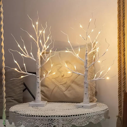 Birch Tree With LED Lights