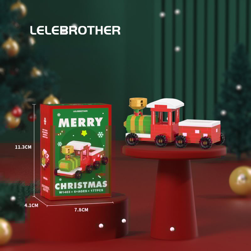 🔥LAST DAY ONLY 49% OFF🎄 - Santa Claus Design Building Blocks Toy