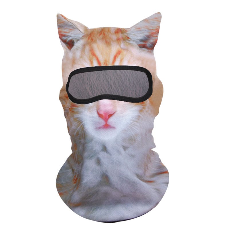 Cute Windproof Cat Balaclava with Ears