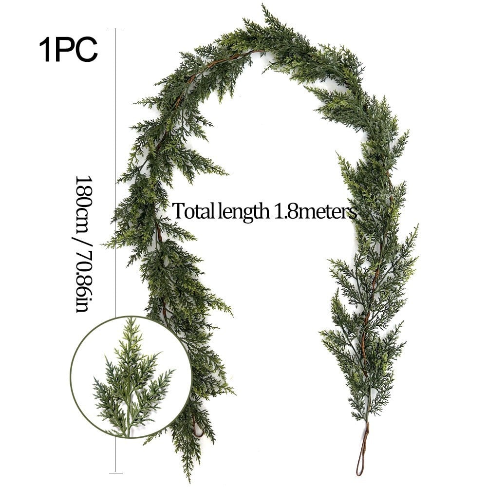 🎅HOT SALE 49% OFF⛄2025 Christmas Artificial Cedar Garland🎄