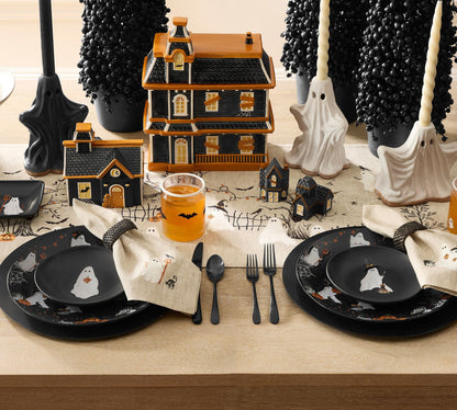 Scary Squad Appetizer Plates (4-Piece Set)