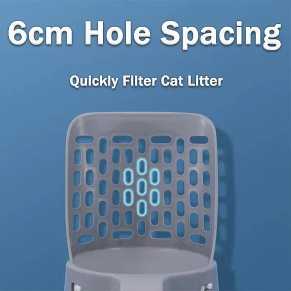 🔥Cat Litter Scoop Integrated Detachable Deep Shovel