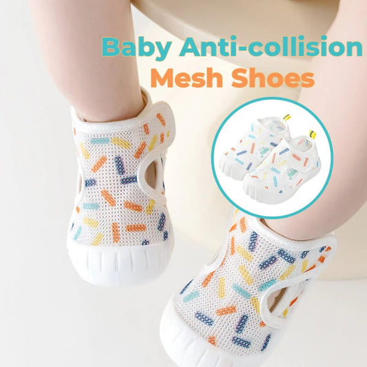 Baby Anti-collision Mesh Shoes