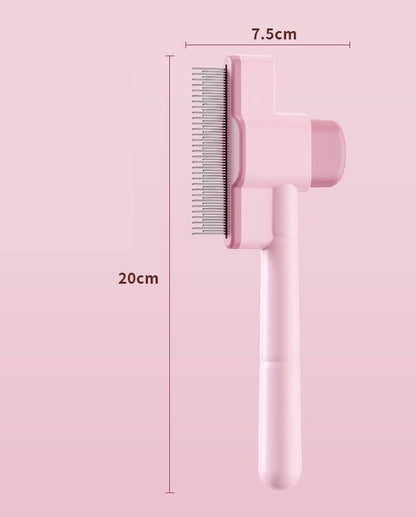 Self-Cleaning Pet Grooming Brush