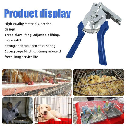 Cage tying pliers