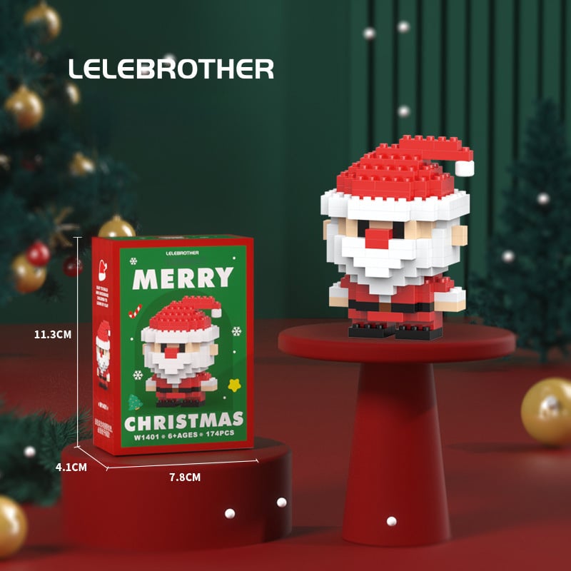 🔥LAST DAY ONLY 49% OFF🎄 - Santa Claus Design Building Blocks Toy