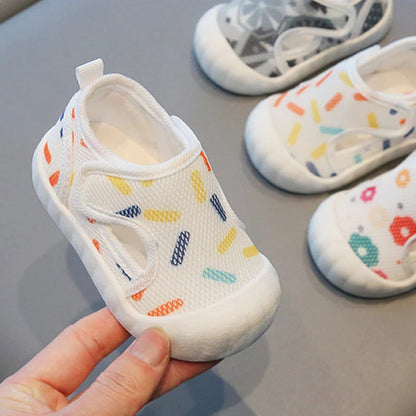 Baby Anti-collision Mesh Shoes