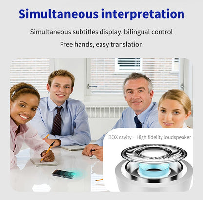 AI Language Translator Device T21 | 160 Languages, Real-Time Voice & Photo Translation | Offline Mode & Touchscreen