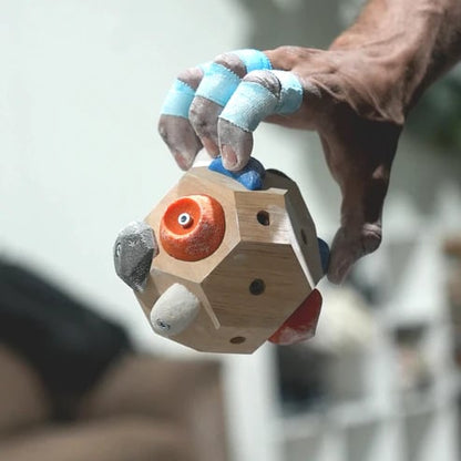 🔥Last Day Discount 49% Off 🧗‍♀️Handcrafted Boulder Block - Build Strength and Precision
