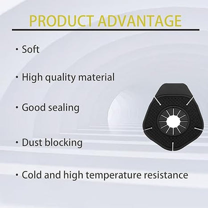 Car Wiper Arm Silicone Protection Pad, Windshield Wiper Hole Protective Cover Universal for Most Vehicles, Front Wiper Dustproof Cover Protective Guards