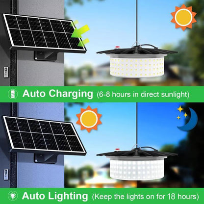 🔥Last Day 49% OFF🔥224-LED Solar Pendant Light with Moving Sensor-Buy 2 Free Shipping