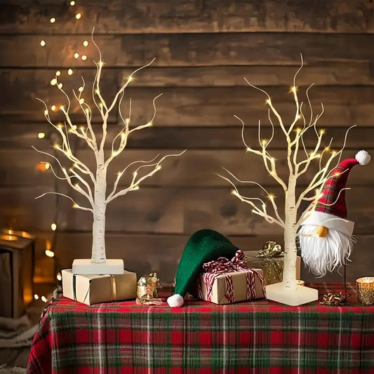 Birch Tree With LED Lights
