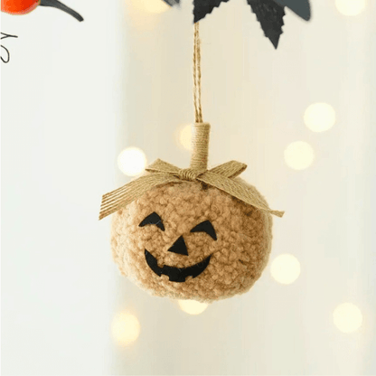 Whimsy Handcrafted Halloween Pumpkin Puff Charms