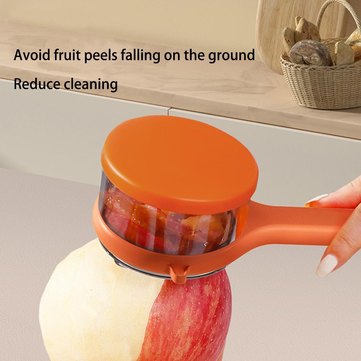 🥔🍎Multi-functional Stainless Steel Blade Peeling Knife with Storage Box