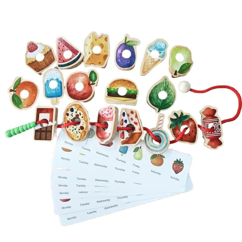 Educational String Beaded Toys