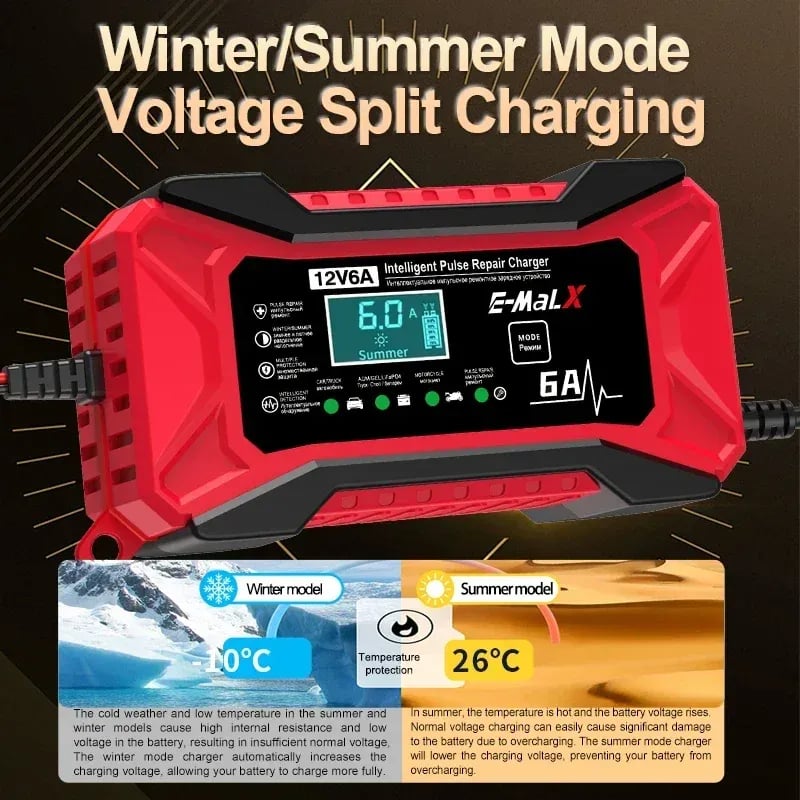 ⚡ Car Emergency Starter with Air Compressor🚗
