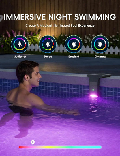 🌟 New Series — Poolside Solar Light for Swimming Pool ✨BUY 3 FREE SHIPPING