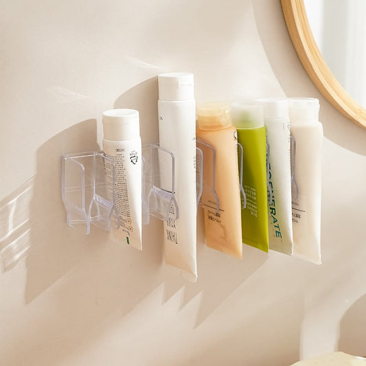 Punch-Free Storage Rack Toiletries Clip
