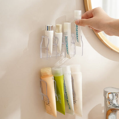 Punch-Free Storage Rack Toiletries Clip