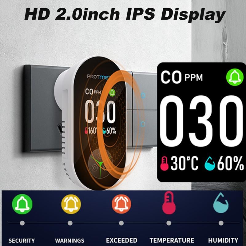 💥LAST DAY SALE 49% OFF-Portable Carbon Monoxide Detectors & Natural Gas Detector Plug in
