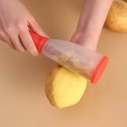 🥔🍎Multi-functional Stainless Steel Blade Peeling Knife with Storage Box