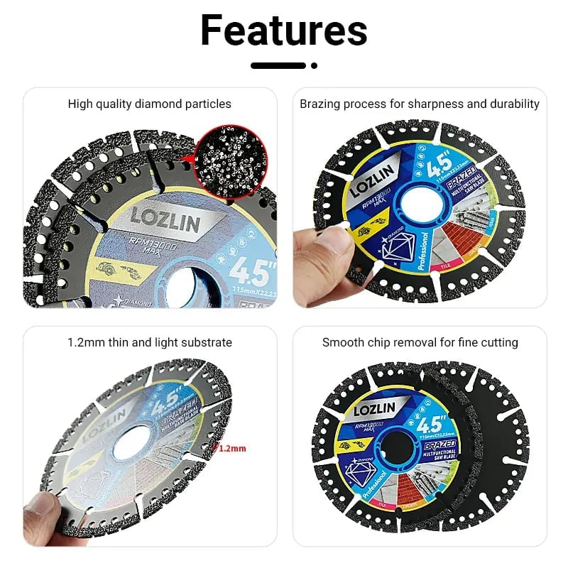 Diamond Multi-Purpose Saw Blades