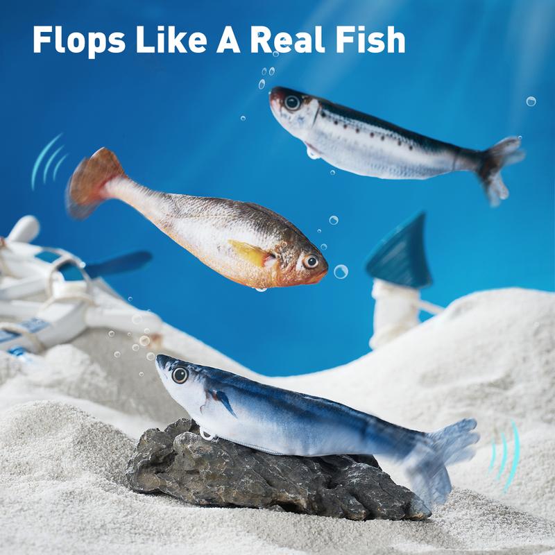 Realistic Flopping Fish Cat Toys