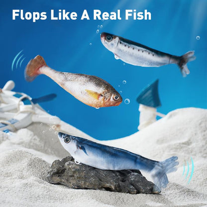 Realistic Flopping Fish Cat Toys
