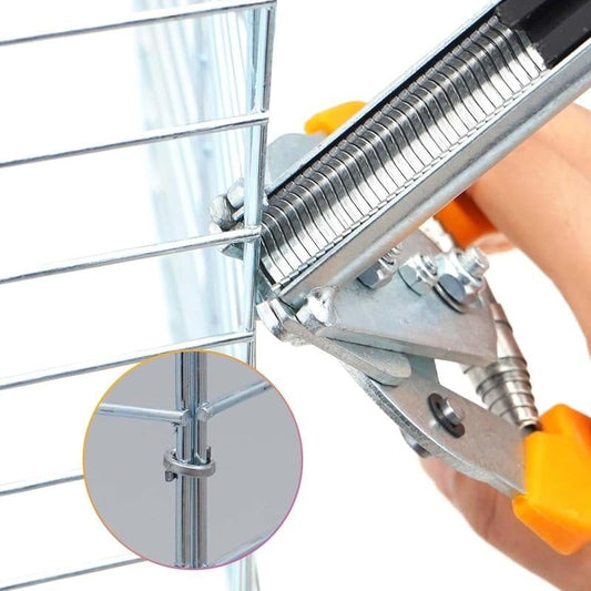 Cage tying pliers