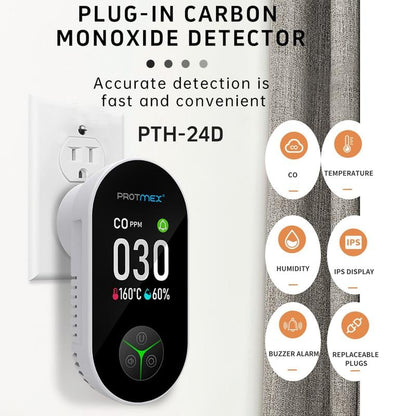 💥LAST DAY SALE 49% OFF-Portable Carbon Monoxide Detectors & Natural Gas Detector Plug in