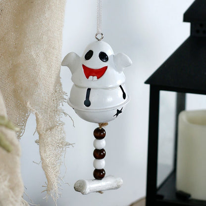 Adorable Ghost Bell Resin Hanging Ornaments