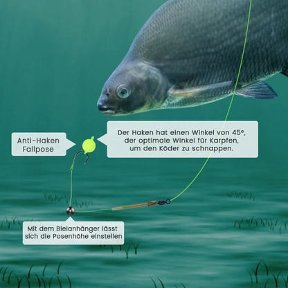 Professional bottom fishing rig for carp fishing for bottom fishing | For carp, grass carp & co