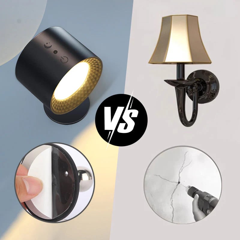 💥Adjustable brightness Magnetic lamp USB rechargeable