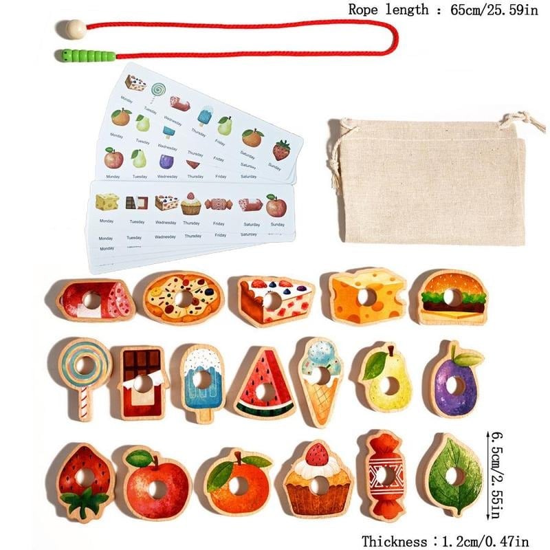 Educational String Beaded Toys