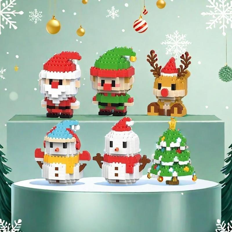 🔥LAST DAY ONLY 49% OFF🎄 - Santa Claus Design Building Blocks Toy