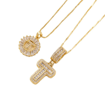 49% OFF 🔥Initial Letter Pendant Necklaces - 2 Pack