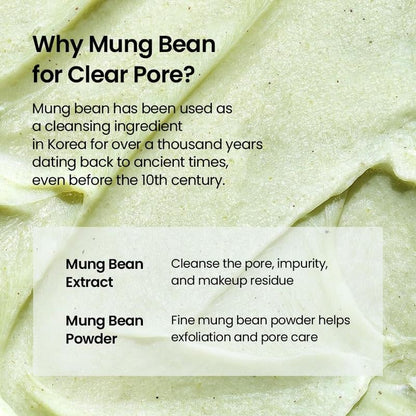 Mung Bean Double Cleansing Skin Detox Duo(Oil & Foam)