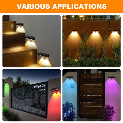 🎁 Hot Sale Promotion 49% OFF 🔥 Solar Fence Lights Outdoor
