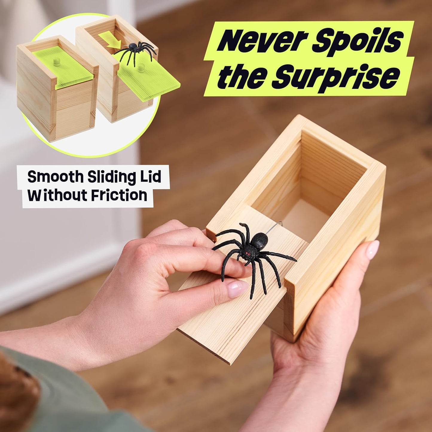 🕷️Startle Spider Box - A Gift Full of Surprises~