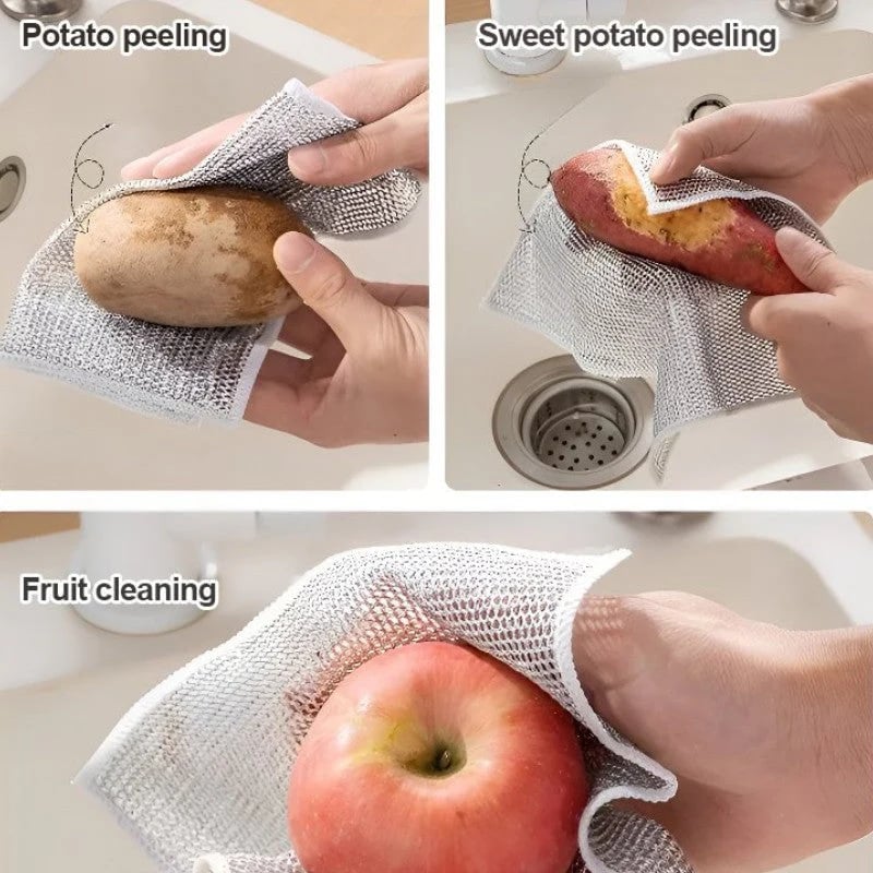 🔥Metal Dishcloths (Double Layer)