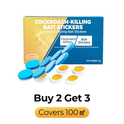 💥Cockroach-Killing Bait Stickers🔥