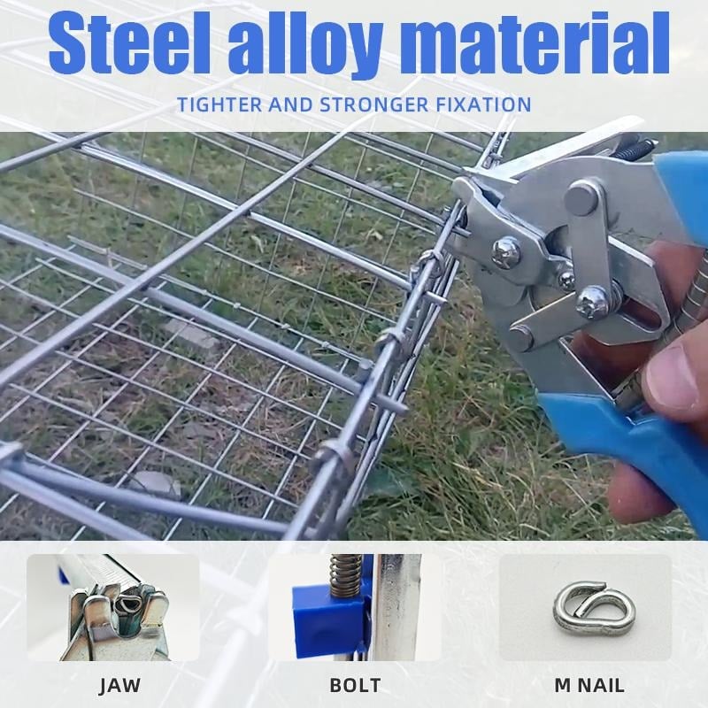 Cage tying pliers