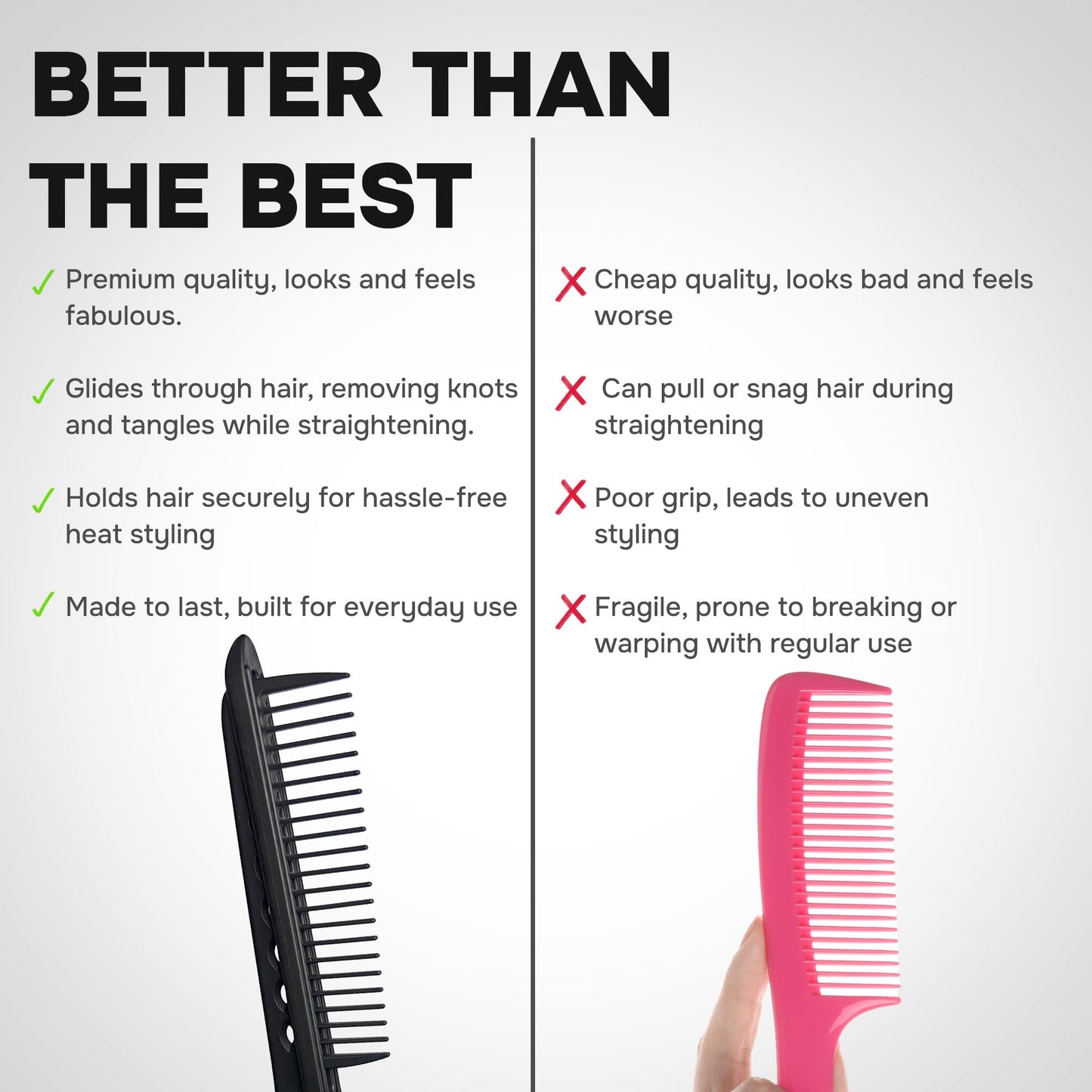 Hair Comb For Straightening