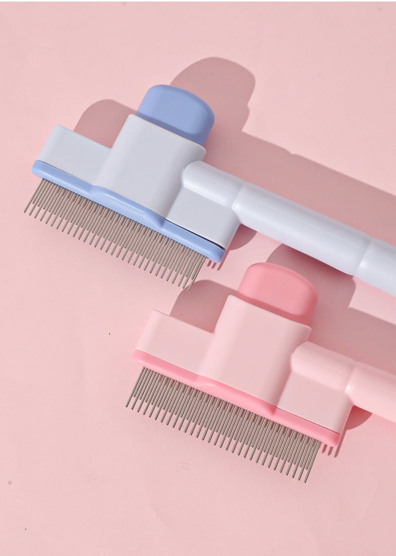 Self-Cleaning Pet Grooming Brush